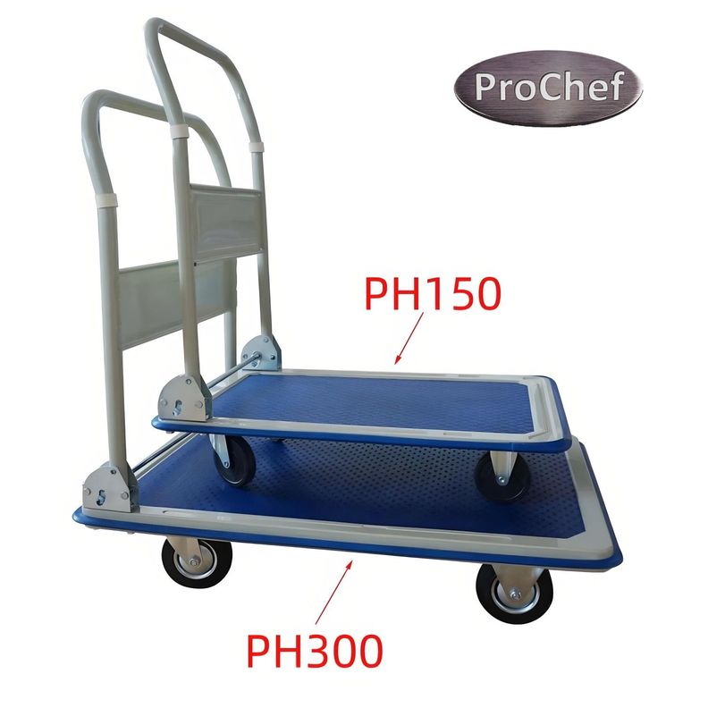 Carro Transportador Plegable de Acero 91x61 cm. 300 kg.-2