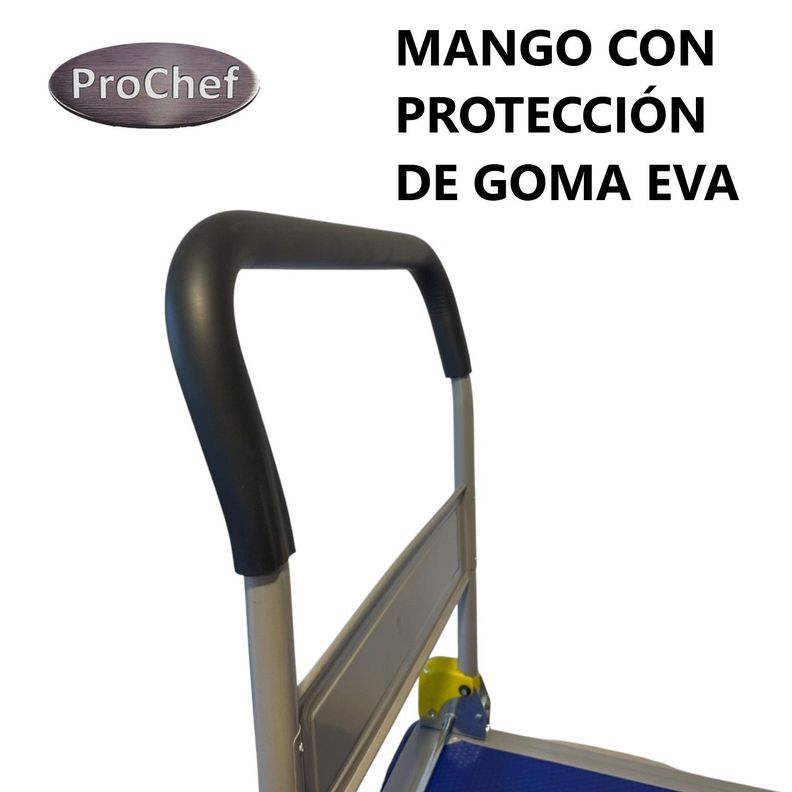 Carro Transportador Plegable de Acero 91x61 cm. 300 kg.-6