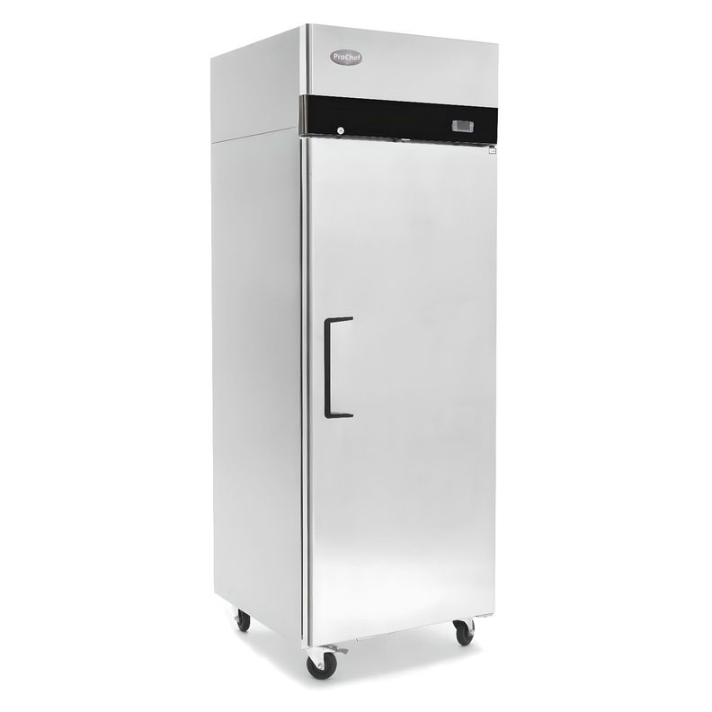Congelador Vertical Industrial Freezer 410 Lt Acero Inox