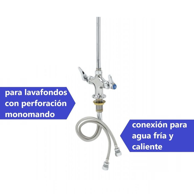 Llave Pre Lavado Pre Wash Monomando Alta presión-2