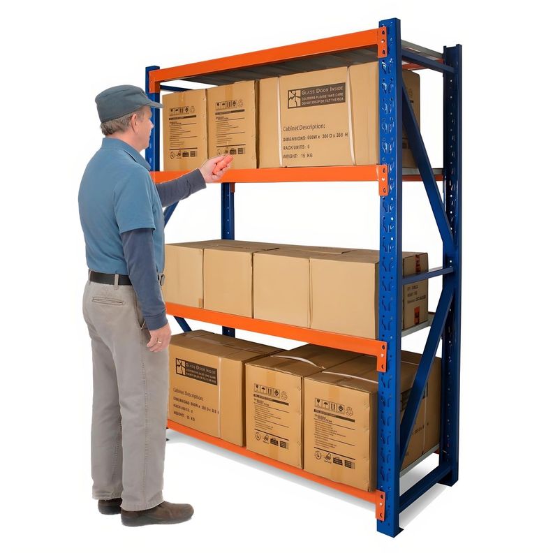 Estante acero 2x2 mt 4 bandejas Color Capacidad 800 kg-8