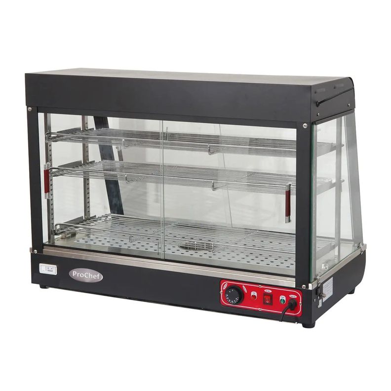 Vitrina de Calor ProChef Autoservicio 90 cm.-4