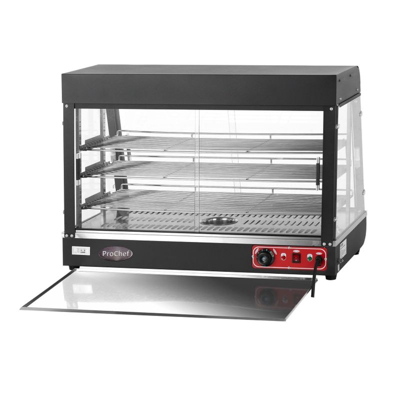 Vitrina de Calor ProChef Autoservicio 90 cm.-6