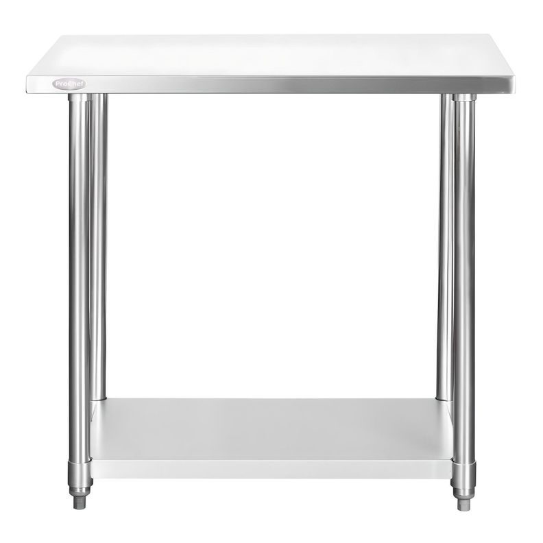Meson Centro ECO Acero Inoxidable 90x60x85 cm.