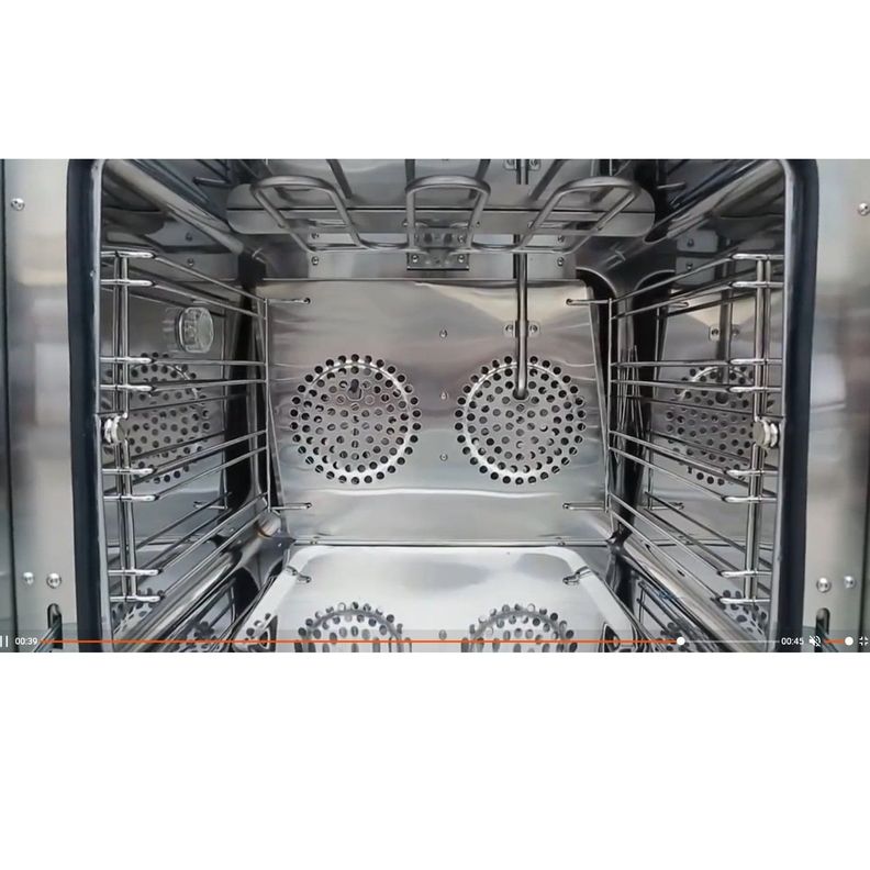 Horno Convector Eléctrico 4 bandejas Vapor y Grill-6