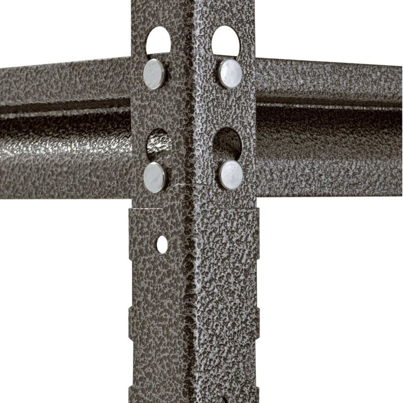 Estante Acero Pintado 90x45x183 cm 5 Band. 905 Kg-4