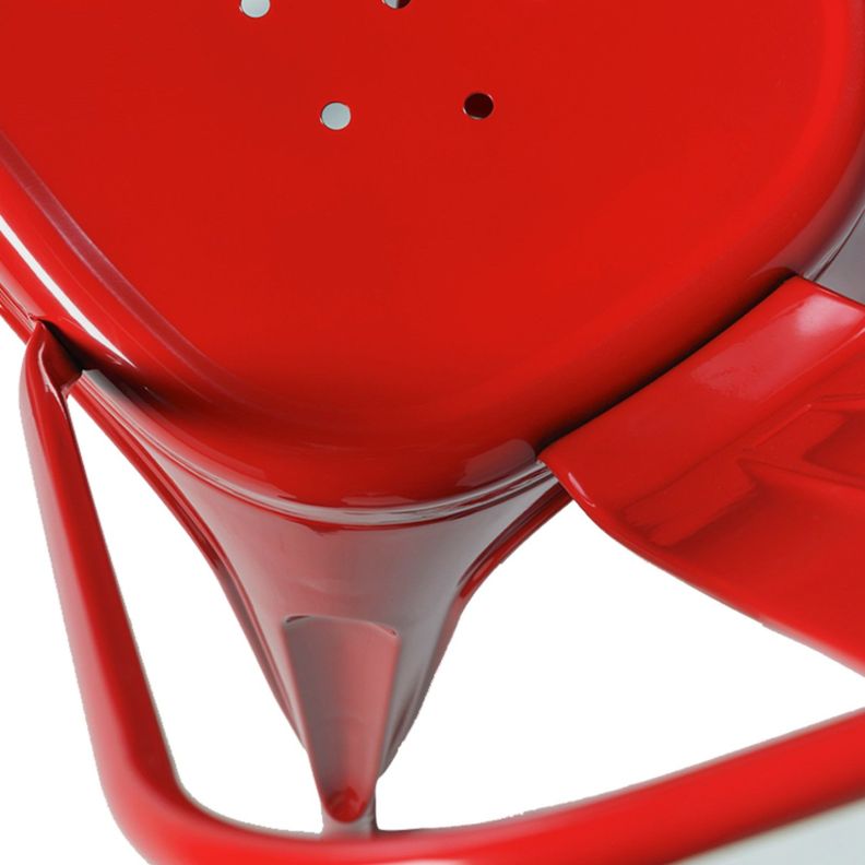 Silla Tolix Rojo Brillante 1 Unidad-3