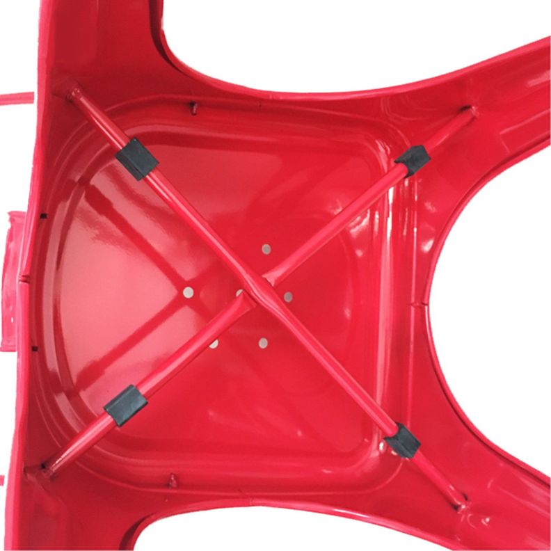 Silla Tolix Rojo Brillante 1 Unidad-4