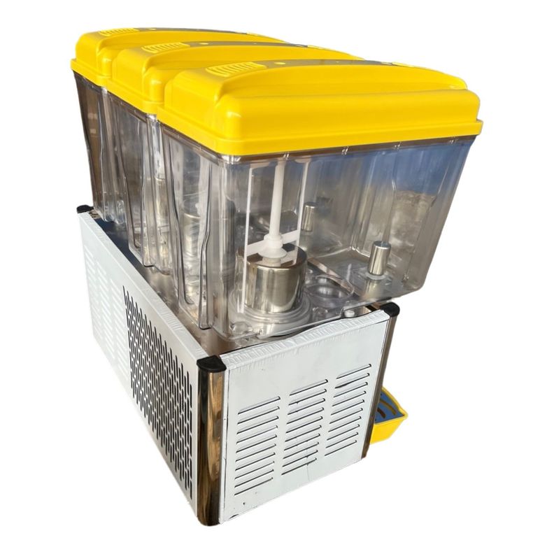 Dispensador de Jugo 3x15 Litros. Acero Inoxidable-2