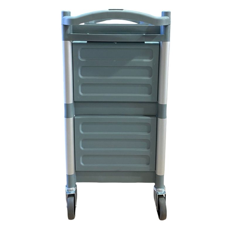 Carro Servicio Cerrado 83 x41x85 Gris-3