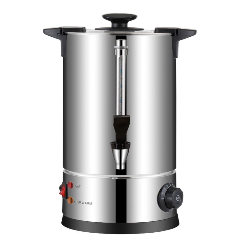 Hervidor Industrial 10 Litros Doble Capa Acero Inoxidable-0