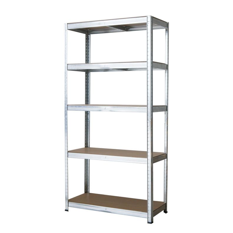 Estante 90x40x180 cm. Acero Galvanizado Cap 875 Kg-1