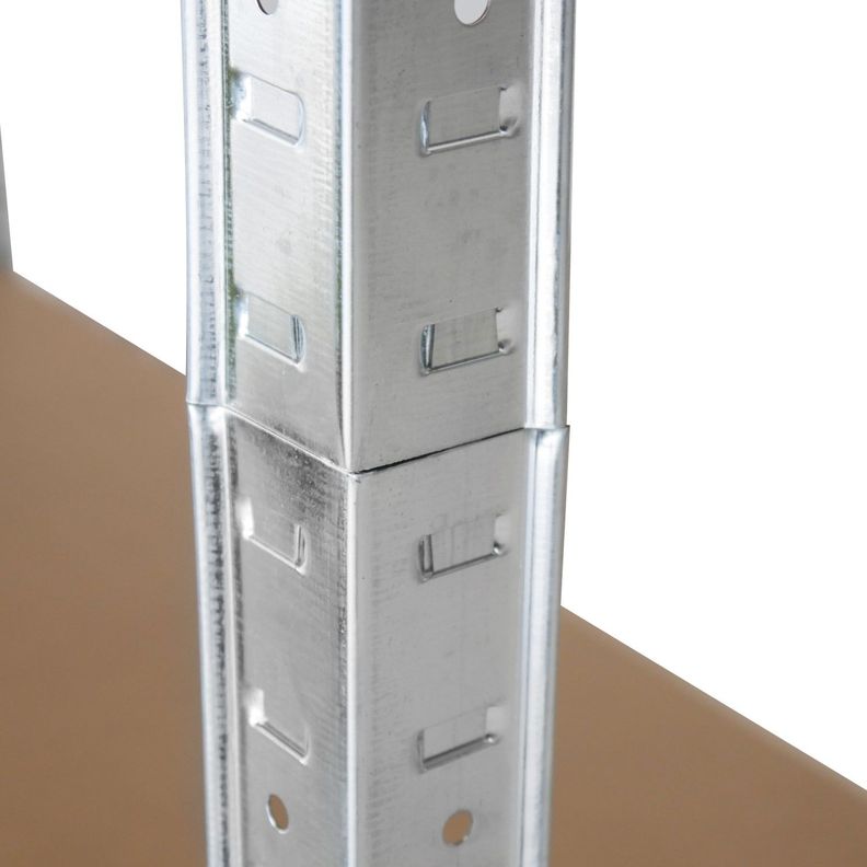 Estante 90x40x180 cm. Acero Galvanizado Cap 875 Kg-5