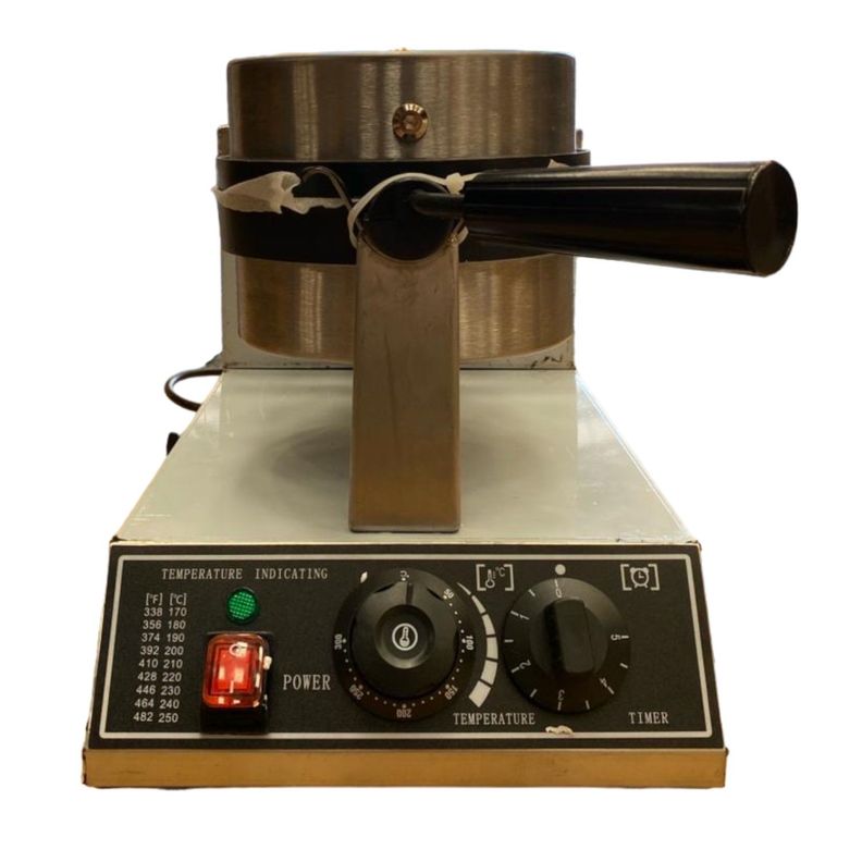 Waflera Eléctrica Profesional Acero Inoxidable UWB-1A-2
