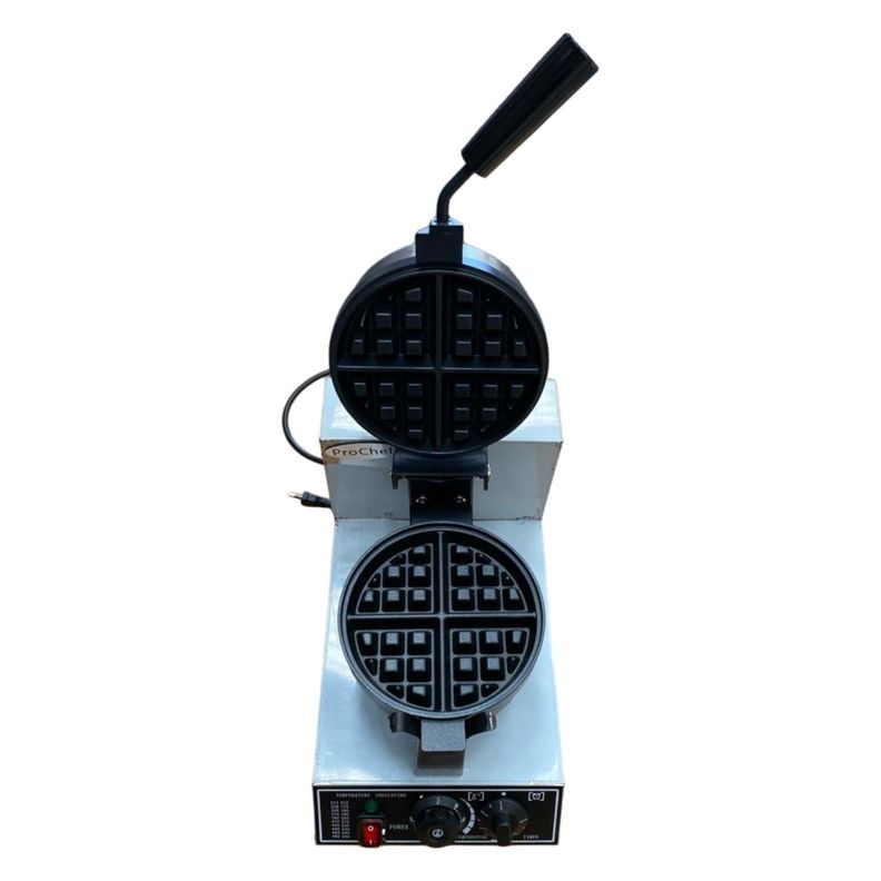 Waflera Eléctrica Profesional Acero Inoxidable UWB-1A-4