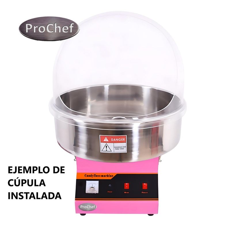 Cúpula para Máquina algodón de azúcar o algodonera-2