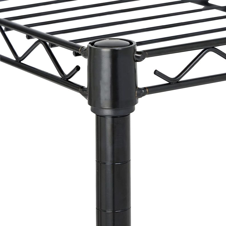 Estante Epóxico 90x35x180 cm. Acero 5 bandejas. Capacidad 600 kg.-6
