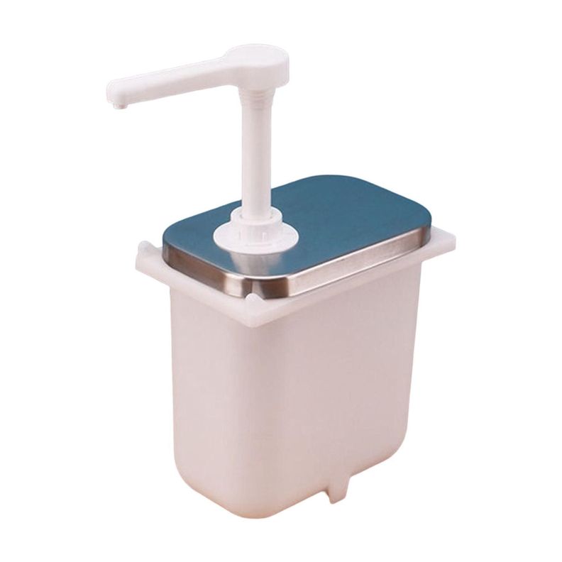 Dispensador de salsa 1x2 Lt. Acero Inoxidable-6