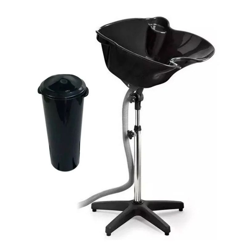 Lavapelo Portátil de Pedestal con Depósito de Agua-0