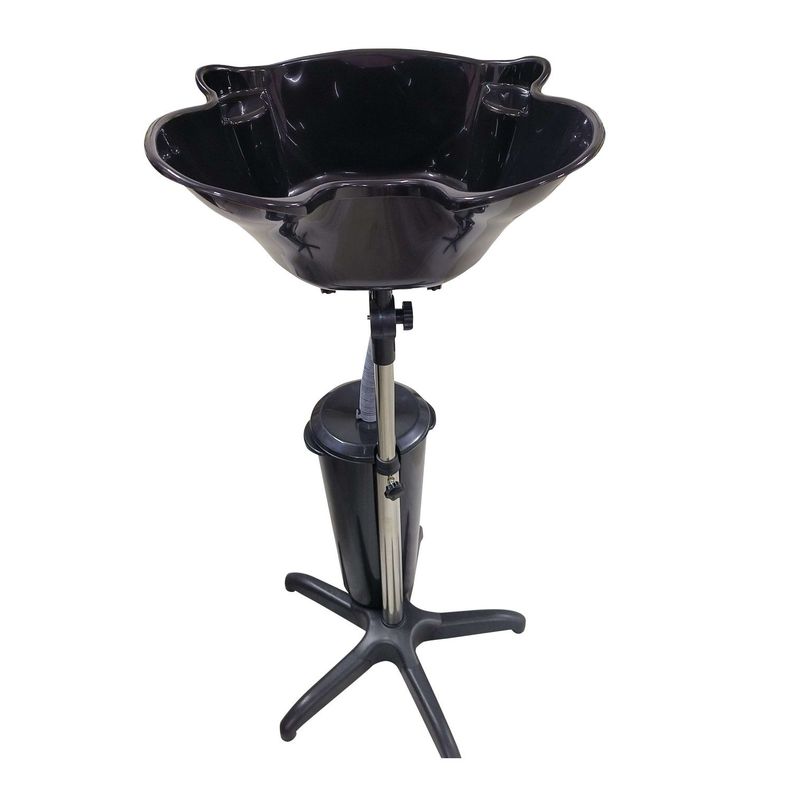 Lavapelo Portátil de Pedestal con Depósito de Agua-4