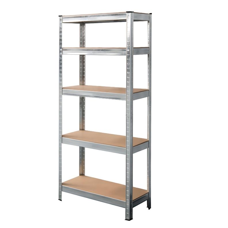Estante 70x30x150 cm. Acero Galvanizado Cap 750 Kg-9