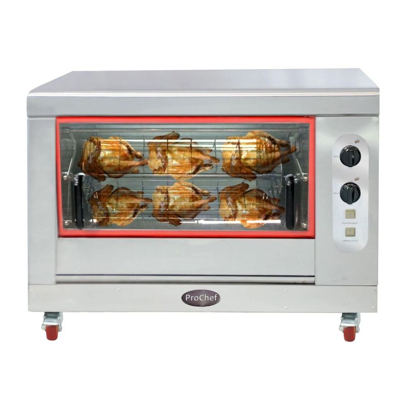 Asador de Pollos Rotatorio Eléctrico EB-266-0