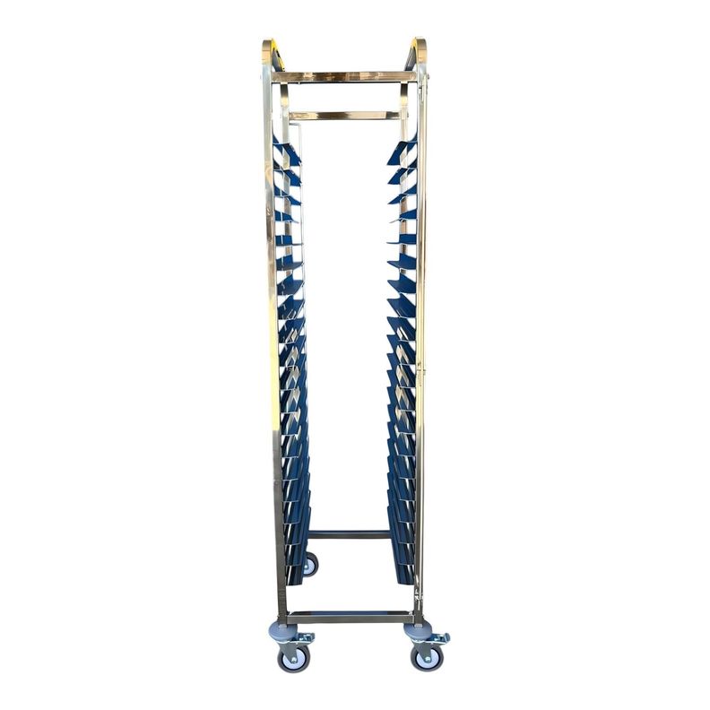 Carro Bandejero Acero Inox. 20 Bandejas Casino 35x45 cm.-1