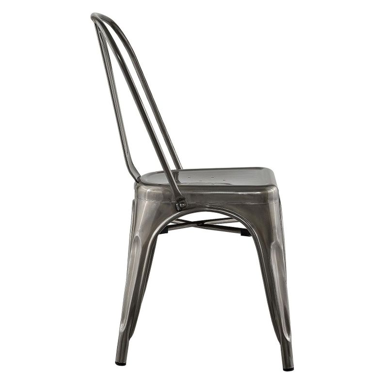 Silla Tolix Gris Gunmetal 1 Unidad-2