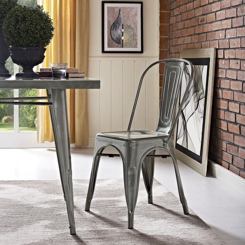 Silla Tolix Gris Gunmetal 1 Unidad-3