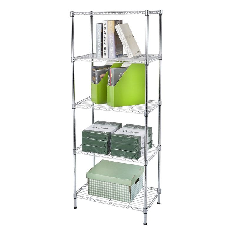 Estante 60x35x150 cm. Acero Cromado ProChef. Capacidad 200 kg.-3