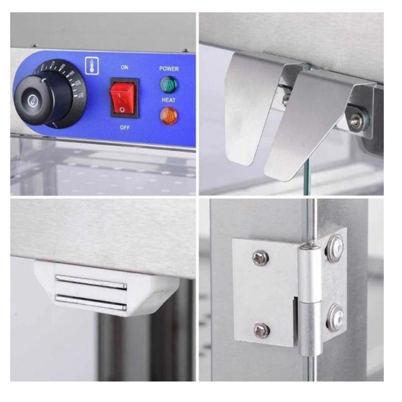 Vitrina ProChef Mantenedora de Calor hasta 85°C-5