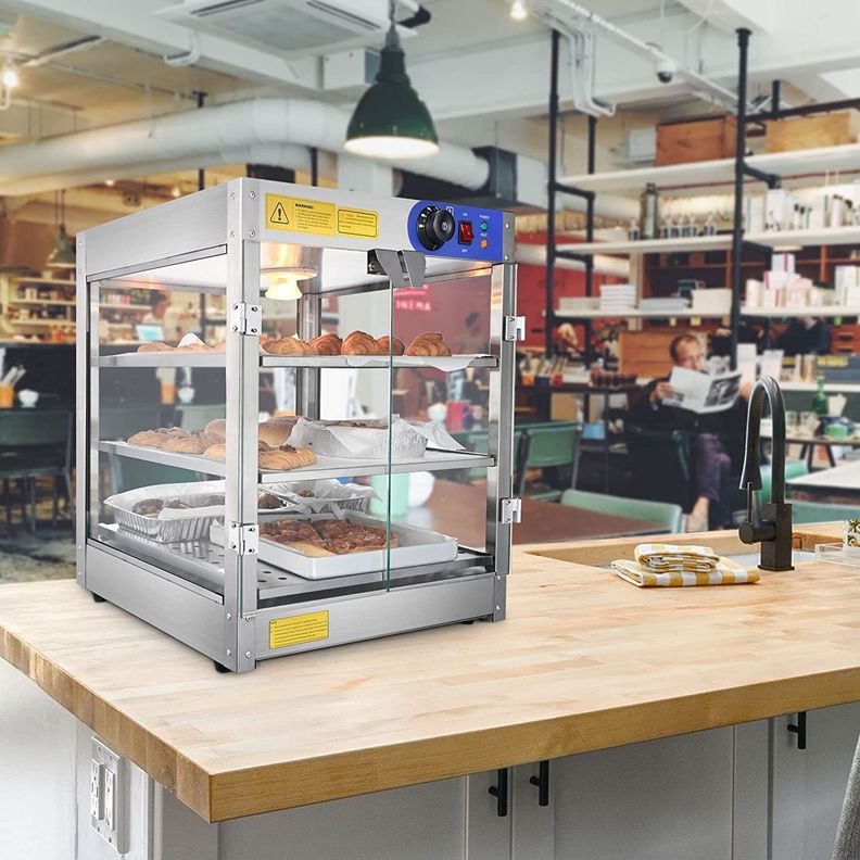 Vitrina ProChef Mantenedora de Calor hasta 85°C-7