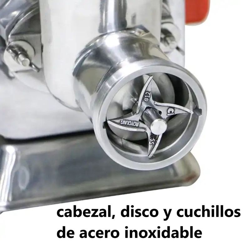 Moledora de Carne para Semi Congelados 120 Kg/Hora-5