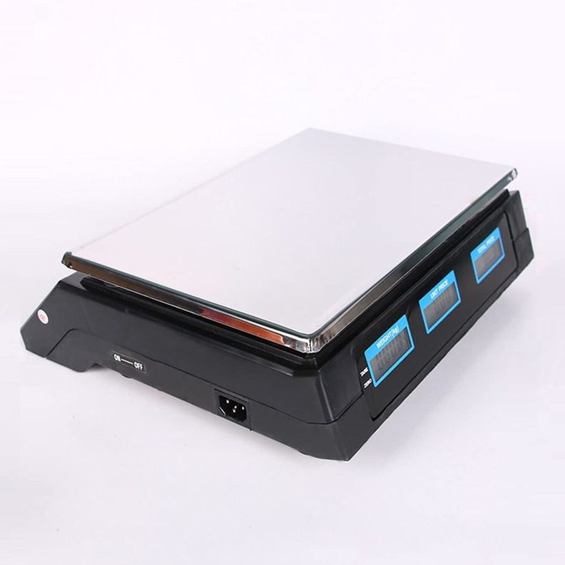 Balanza Pesa Digital 40 Kg x 2 Gr LCD Eléctrica y Batería-2