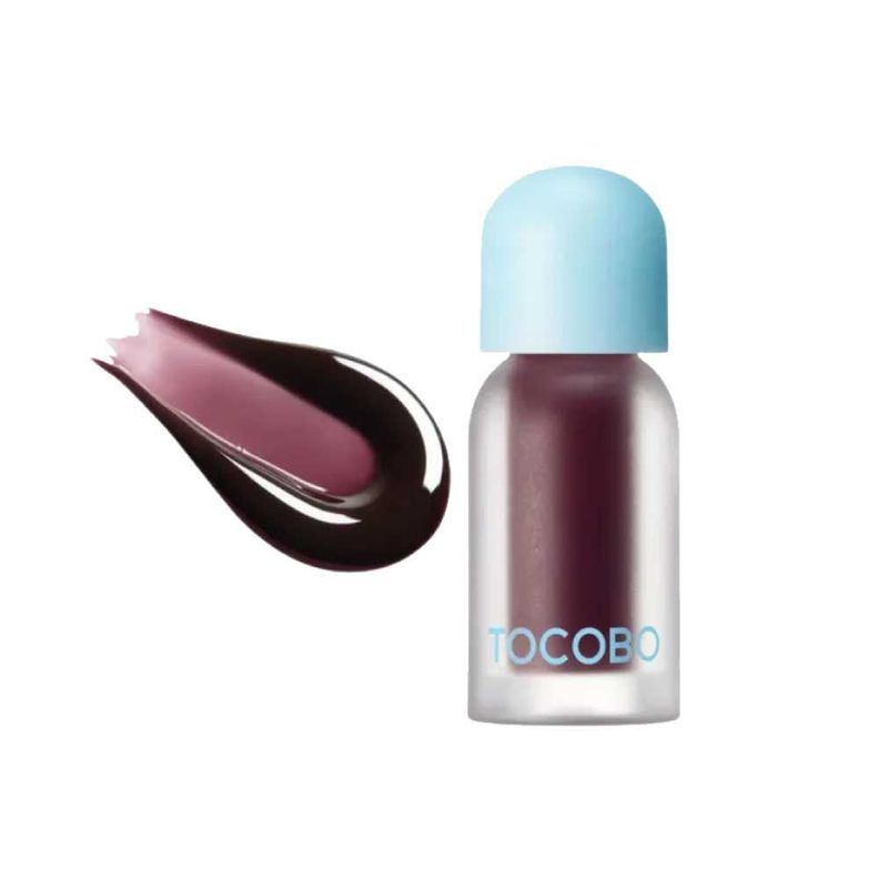 Aceite labial Tocobo tono rojo cereza 03 Black Cherry-0