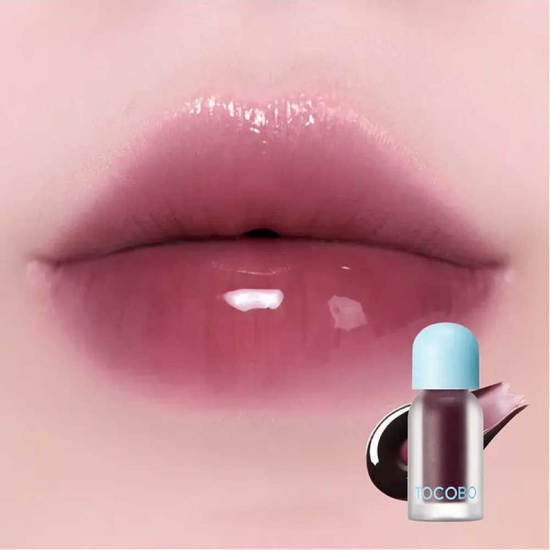 Aceite labial Tocobo tono rojo cereza 03 Black Cherry-1