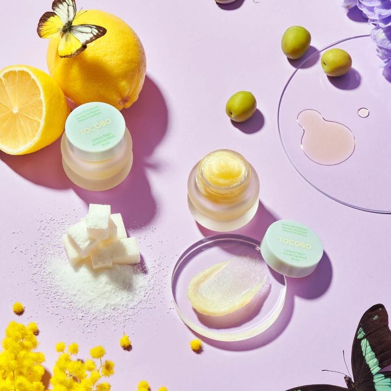 Mascarilla de labios Tocobo exfoliante vegana-3