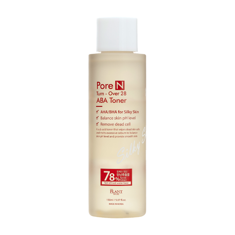 Tónico Facial AHA BHA Poros Plant Base Cosmética Coreana-0