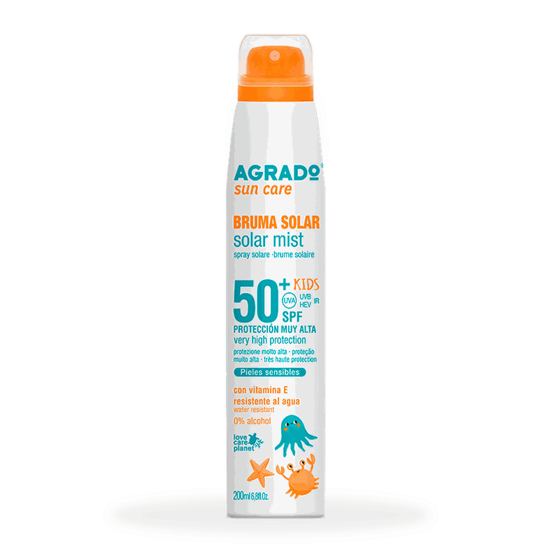 Bruma Agrado Seca Solar Spf50+kids Pieles Sensibles