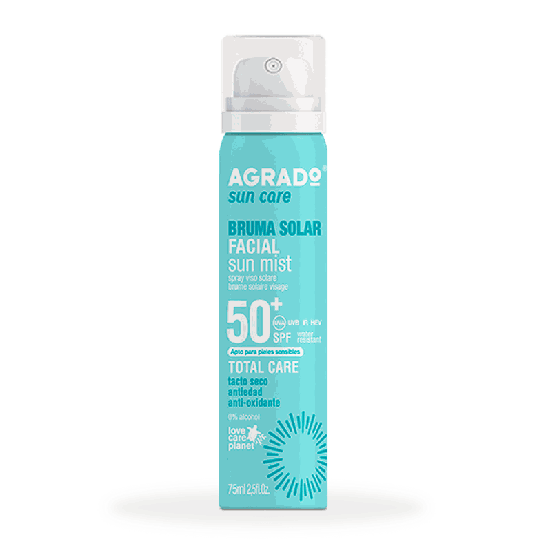 Bruma Facial Solar SPF50+ Agrado