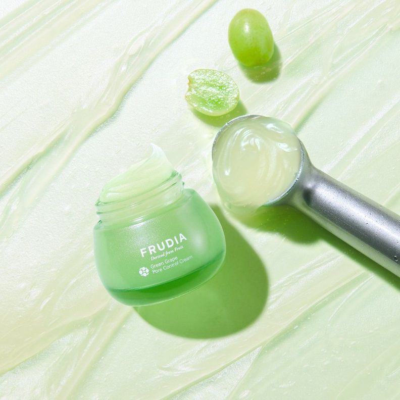Crema Tratamiento Poros Uva Verde Frudia Cosmética Coreana-2
