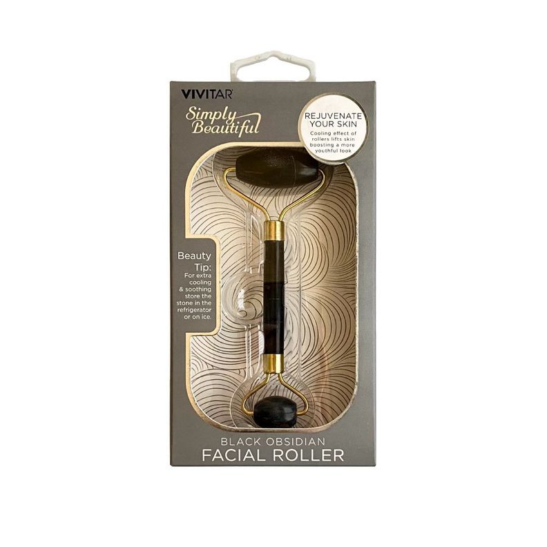Facial Roller Black Obsidian-1