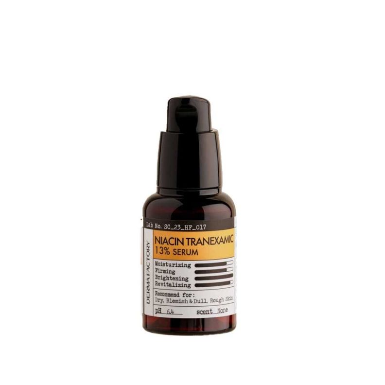 Serums suero iluminador 10% niacinamida 3% acido tranexamico Transparente