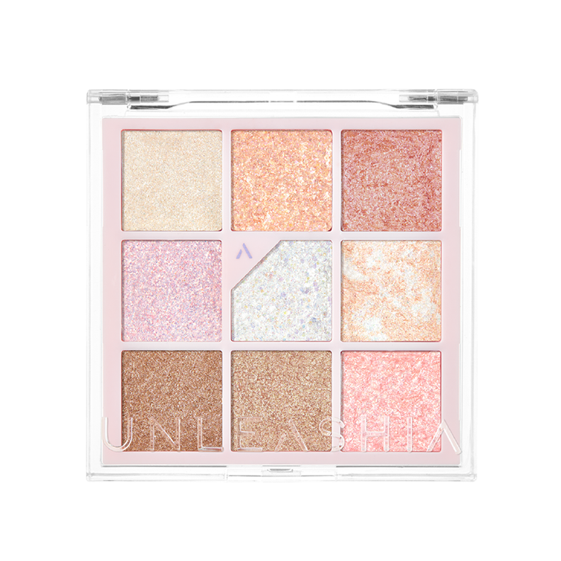 Paleta de Sombras Glitter No. 1 All Of Glitter Unleashia-2
