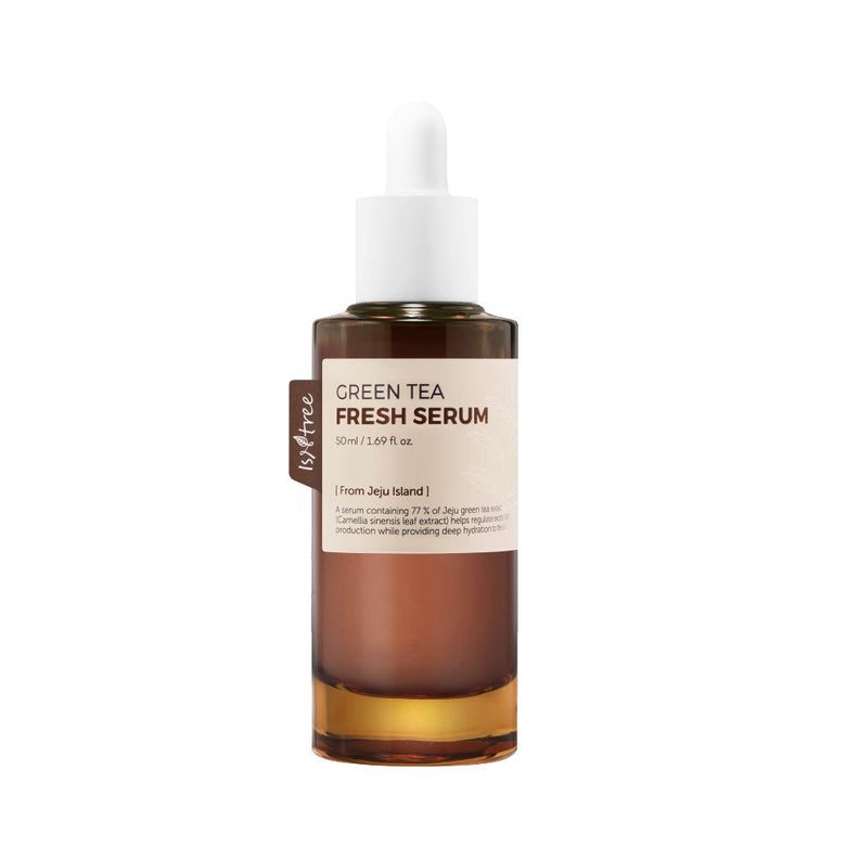 Serum Facial de Te Verde Isntree Cosmetica Coreana Transparente