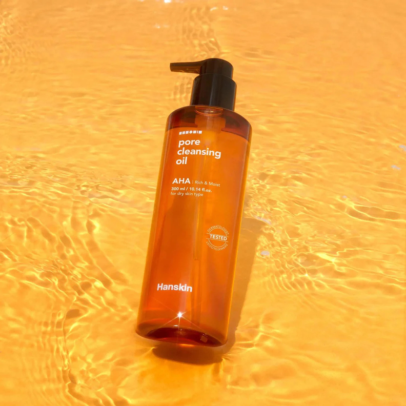Aceite de Limpieza con AHA Hanskin Cosmética Coreana-2