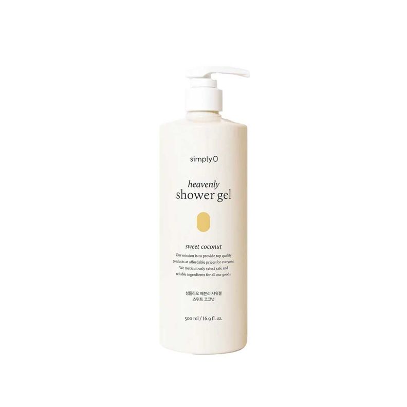 Gel de ducha SimplyO con pH piel con aroma coco-0