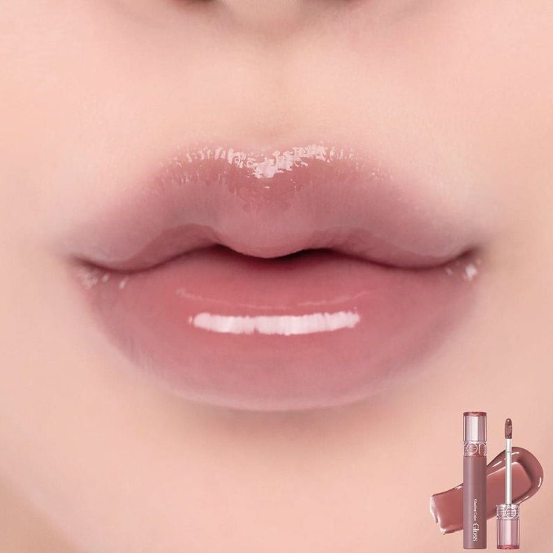 Brillo labial con color hidratante efecto volumen Dim Mauve-1
