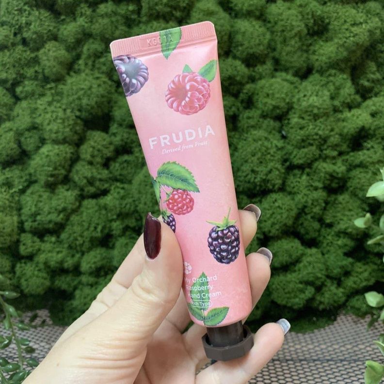 Crema de Manos Frambuesa Frudia Cosmética Coreana-1