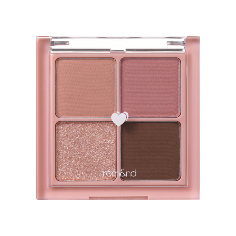 Paleta 4 Sombras Dry Rose Romand Cosmetica Coreana